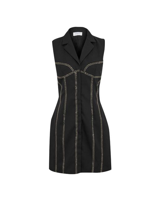 Off-White c/o Virgil Abloh Black Tailored Blazer Dress