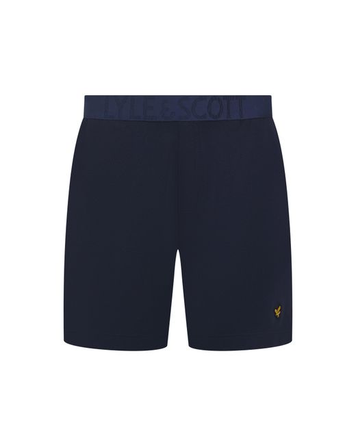 Lyle & Scott Blue Idris Pyjama Set for men