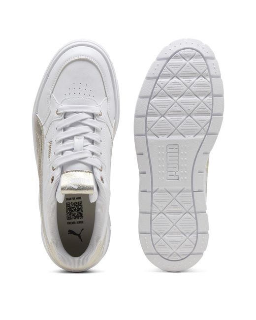 PUMA White Karmen Ii Low-Top Trainers