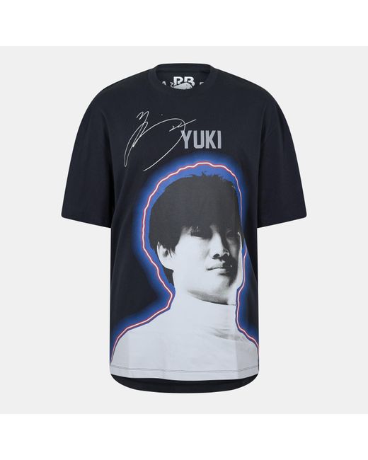 HUGO Blue Yuki Short Sleeve T-Shirt for men