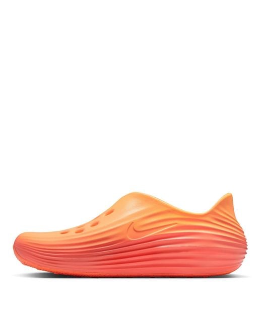 Nike Orange Clogs for men