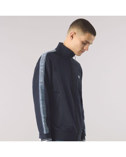 Pretty Green Blue Eclipse Tracksuit Top for men