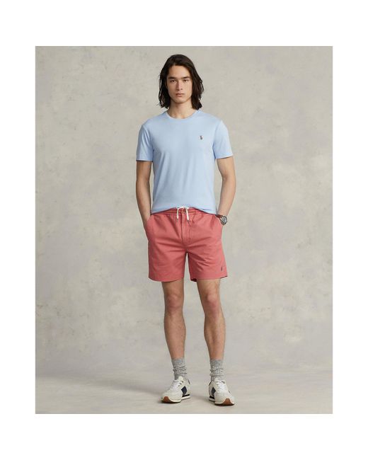 Polo Ralph Lauren Blue Regular Fit Pima T-Shirt for men