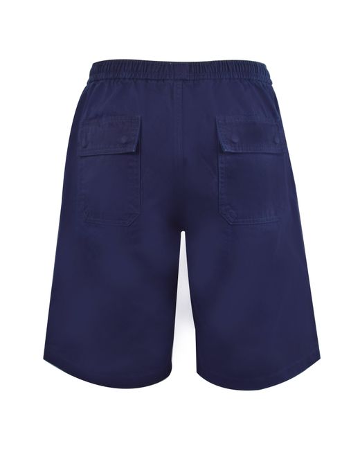 Pretty Green Blue Casual Woven Tracksuit Shorts for men