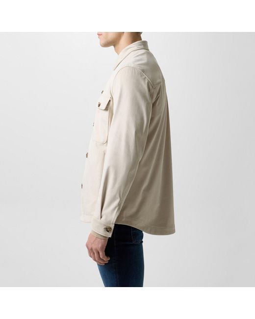 Boss Gray C-Carper-Os-244 01 Overshirt for men
