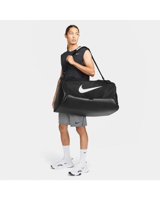 Nike Black Brasilia Large Training Holdall 95L for men