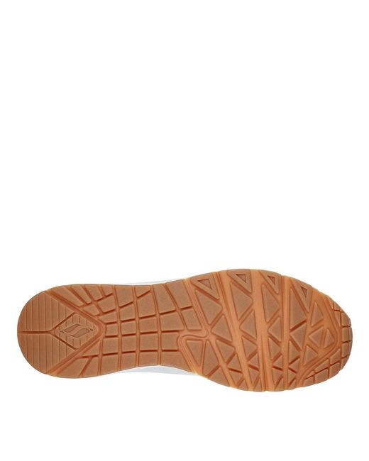 Skechers White Uno Stand On Air Trainers for men