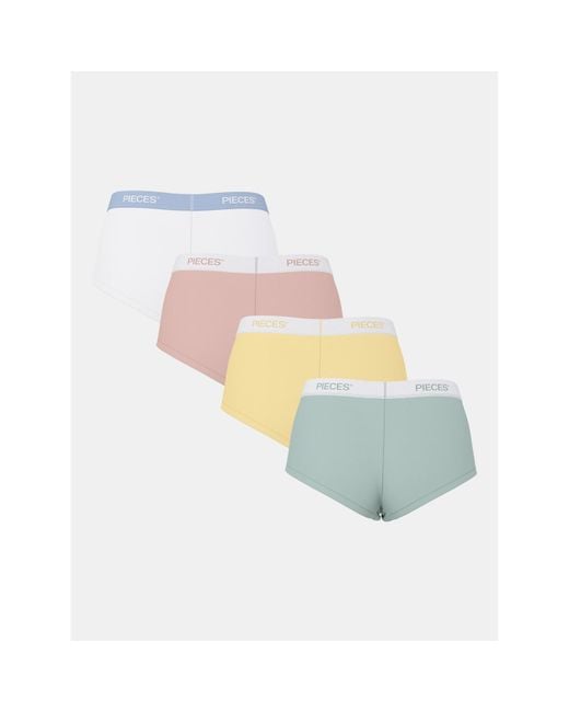 Pieces Blue Lg 4-Pack Hip Ld63