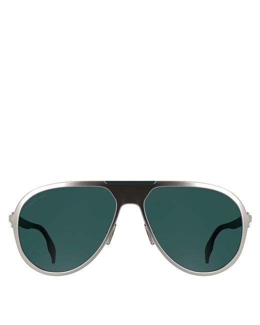 Canada Goose Blue Robson Aviator Sunglasses for men