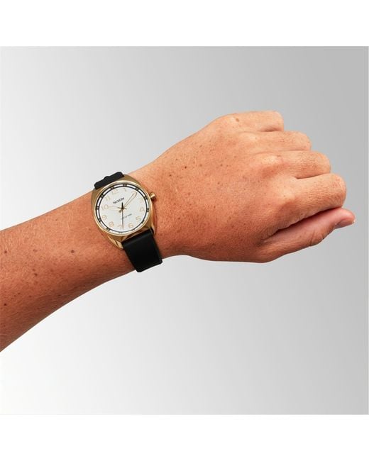 Nixon Metallic Analogue Quartz Watch for men