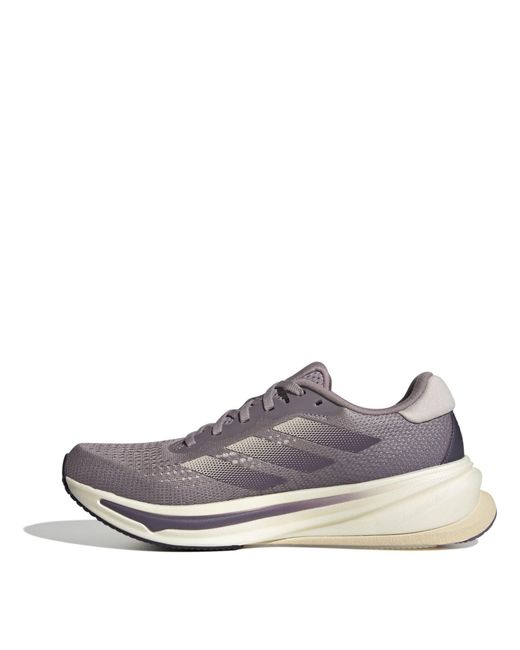 Adidas Gray Supernova Rise Running Shoes