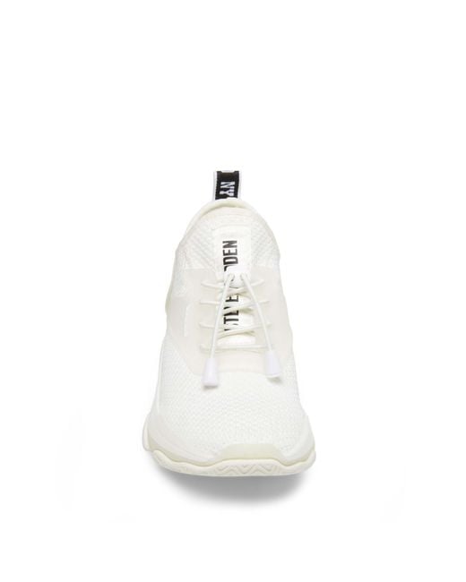 Steve Madden White Match Trainers