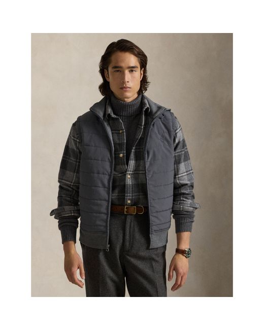 Polo Ralph Lauren Gray Hybrid Gilet for men