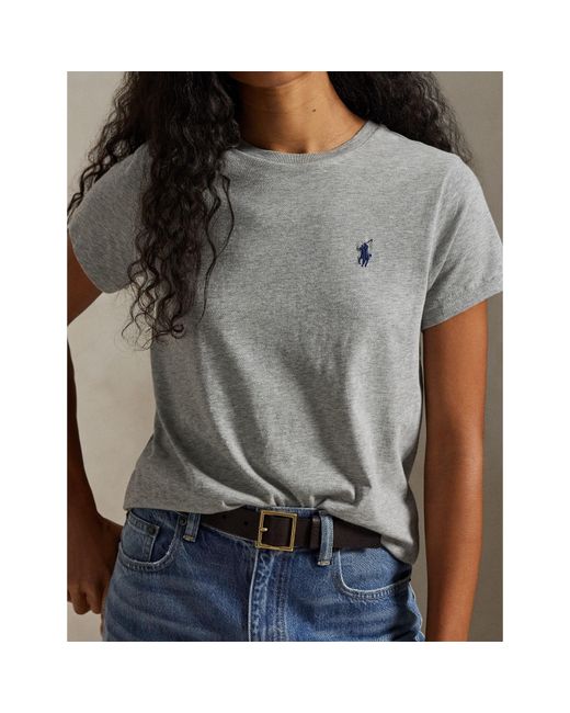 Polo Ralph Lauren Gray Round-Neck T-Shirt