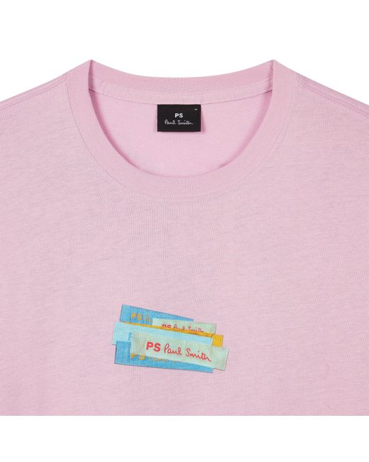Paul Smith Red Block T-Shirt for men