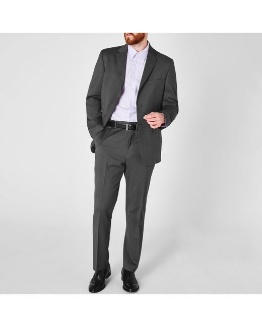 Ted Baker Gray Irvine Trousers for men