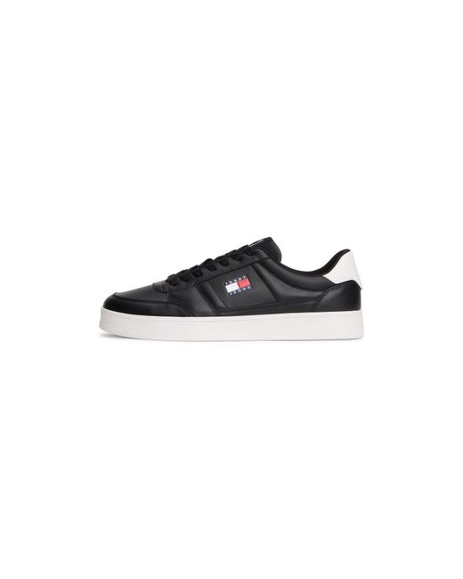 Tommy Hilfiger Black Low-Top Trainers for men
