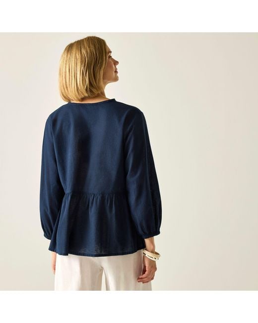 Regatta Blue Primden Breathable Shirt