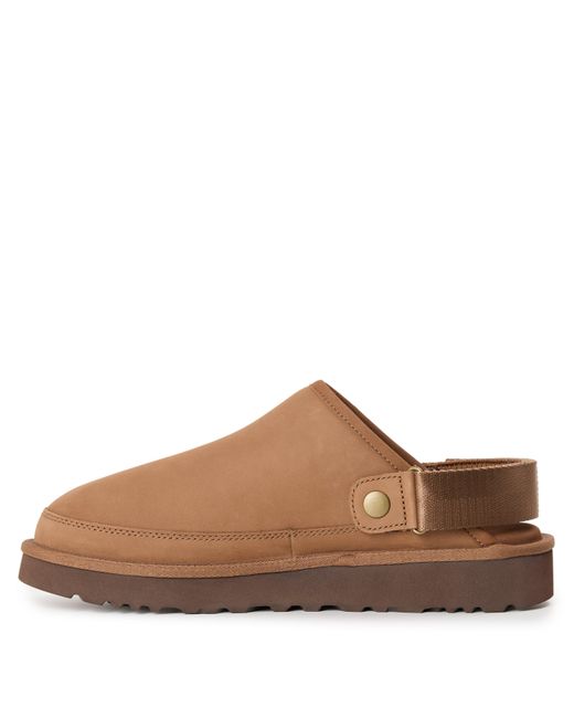 Ugg Brown Gldncoast Goldencoast Cotton Flat Mules for men