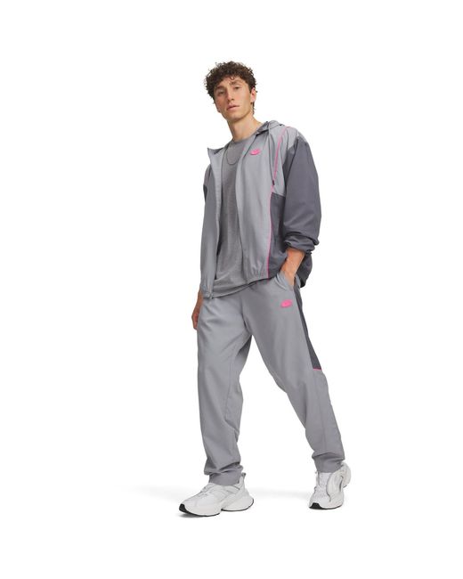 Under Armour Gray Rival Woven Joggers for men