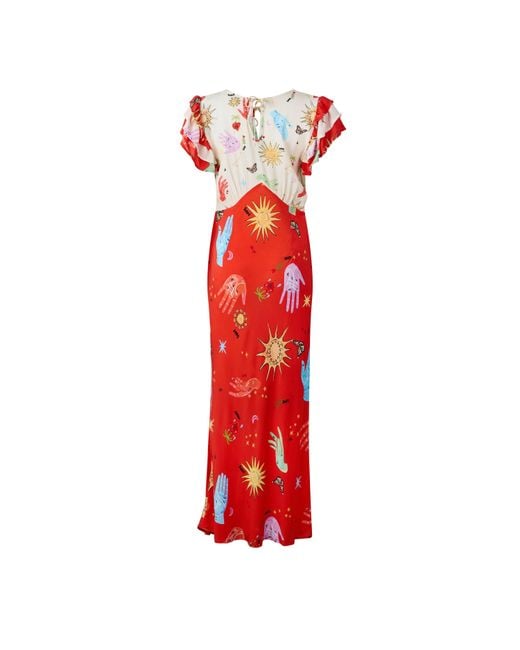 Never Fully Dressed Red Long Maxi Dress