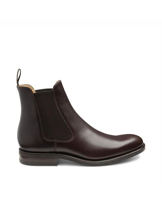 Loake Brown Buscot Chelsea Boots for men