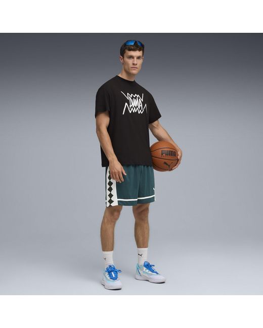 PUMA Blue Scoot Zeros Ii Crystal Basketball Trainers for men