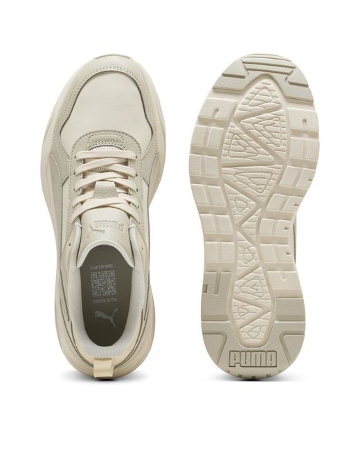 PUMA White Trinity 2 Lt Sl Low-Top Trainers for men