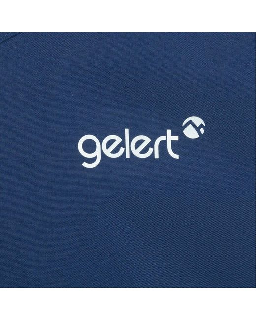 Gelert Blue Hooded Water Resistant Windproof Waterproof Jacket for men