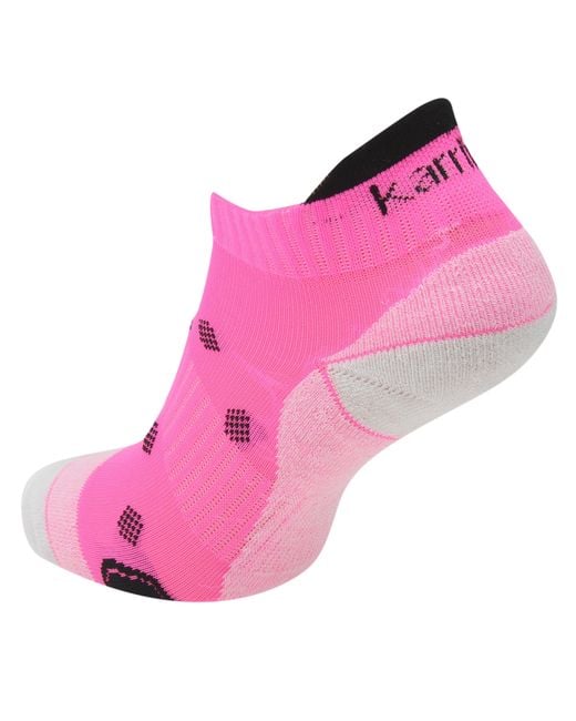 Karrimor Pink 2 Pack Running Socks Ladies