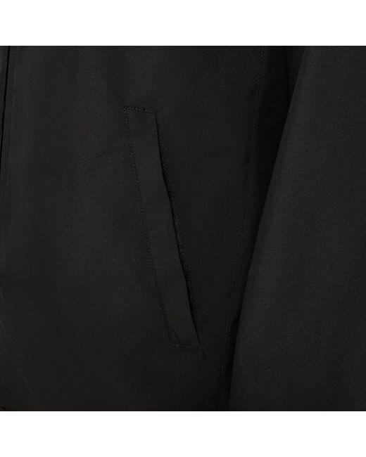 Slazenger 1881 Black Water Resistant Windproof Funnel Neck Long Sleeve Performance Golf Jacket for men