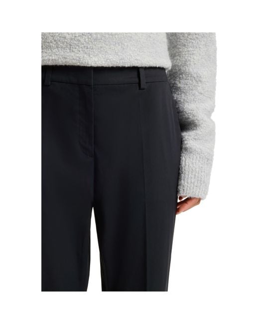 Boss Blue Tachinoa Straight Leg Trousers
