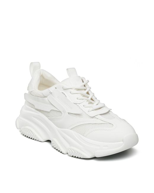 Steve Madden White Possess Trainers for men