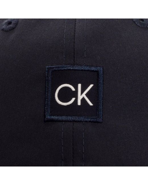 Calvin Klein Blue Ck Golf Cap for men