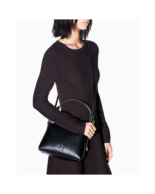 ARMANI EXCHANGE Black Shoulder Bag