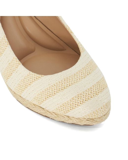 Dune Natural Annabels Wedge Sandal