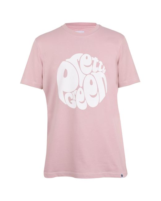 Pretty Green Pink Gillespie Tee for men