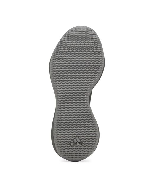 Yeezy Gray Knit Runner Pull-On Style Sneakers for men