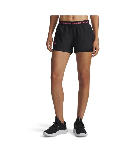 Under Armour Blue Tech Play Up 2-In-1 Shorts