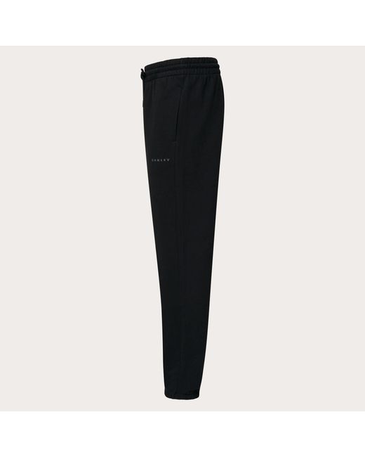 Oakley Black Closed Hem Fleece Joggers for men