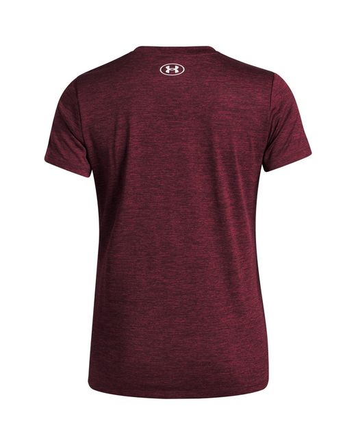 Under Armour Purple Tech Twist Short Sleeve