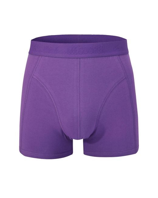 Lee Cooper Blue Essential Boxer Trunk 10-Pack for men