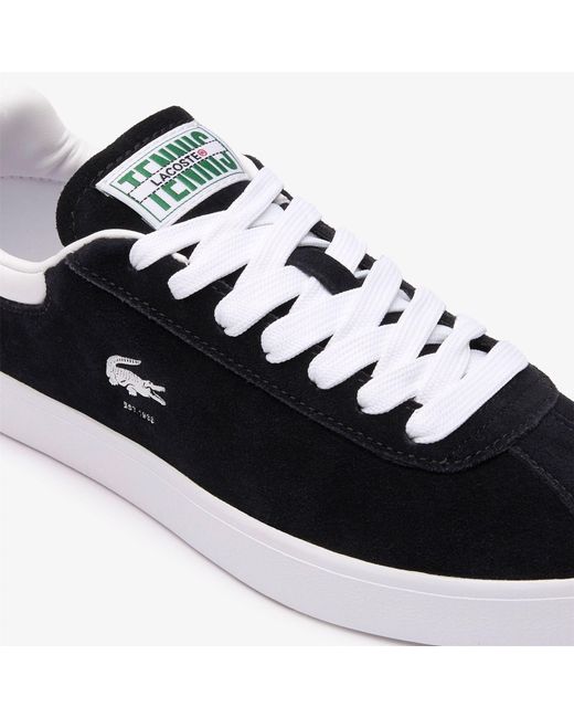 Lacoste Black Baseshot Trainers