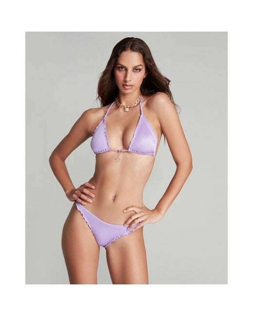 Agent Provocateur Purple Berry Bikini Top
