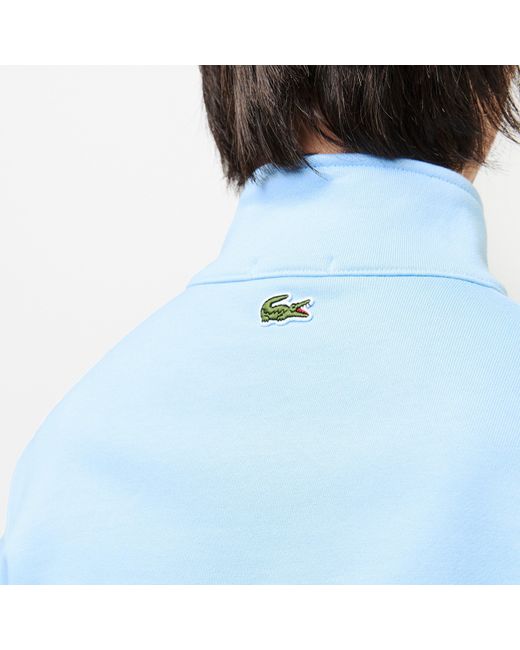Lacoste Blue Adults Breathable Crew Neck Jumper