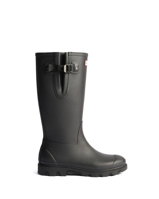 Hunter Black Field Downpour Boots