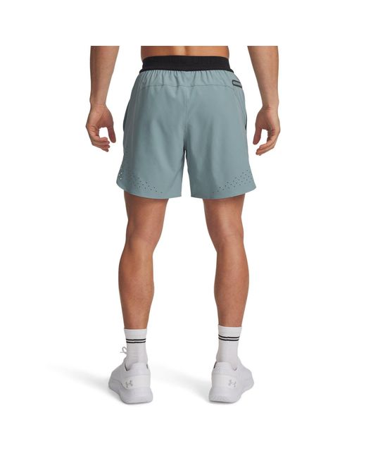 Under Armour Blue 6 Vanish Elite Shorts for men