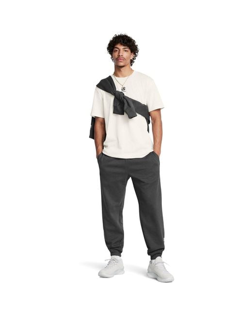Under Armour Gray Curry Splash Jog for men