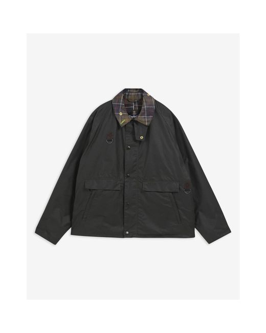 Barbour Black B.Li Icons Spey Wax Sn64 for men