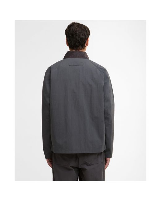 Barbour Gray Barn Jacket for men